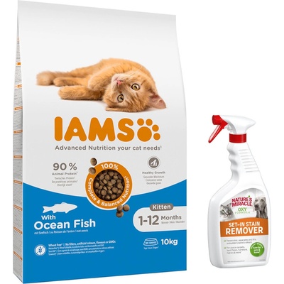 IAMS Kitten s morskými rybami 10 kg