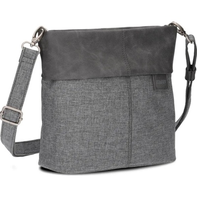 Zwei kabelka crossbody se dvěma popruhy OT8GRY