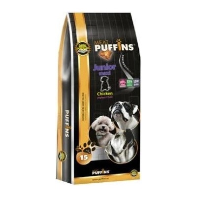 Puffins Dog Junior Maxi Breed Chicken 1 kg