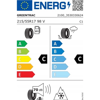 Greentrac Winter Master D1 215/55 R17 98V