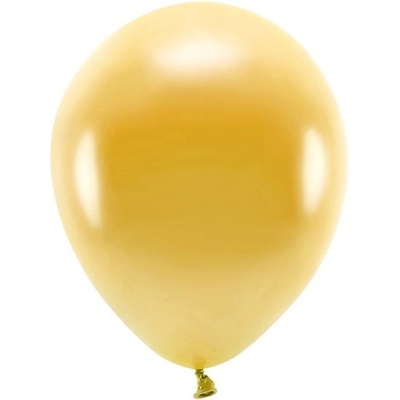 Party Deco CHB1 019 10 Chromované balóny Glossy 27 cm Zlatá