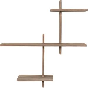 House Nordic Двуетажен рафт от борова дървесина в естествен цвят Gavi - House Nordic (4292230)