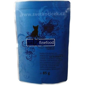Petnature Catz Finefood 17 drůbeží & garnáti 85 g