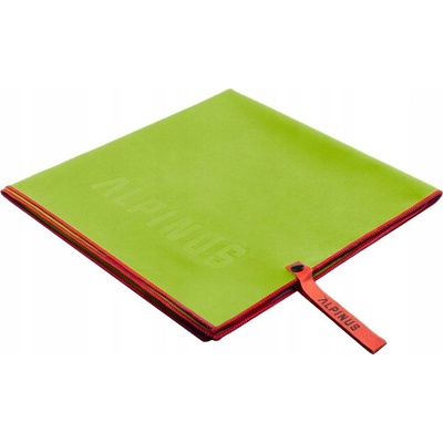 Alpinus Canoa ručník z mikrovlákna 50 x 100 cm zelený