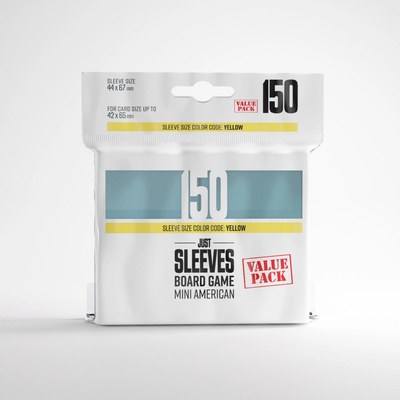 Gamegenic: Just Sleeves - Mini American Value Pack obaly 150 ks