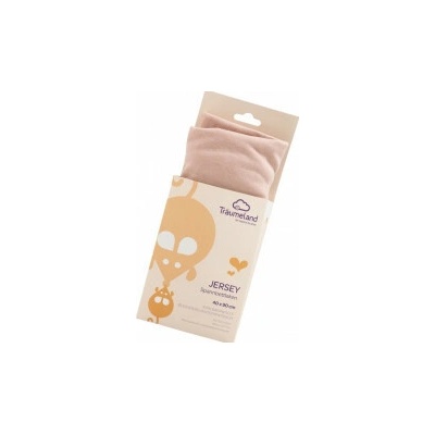 Träumeland Prestieradlo jersey Rose Smoke 40x90