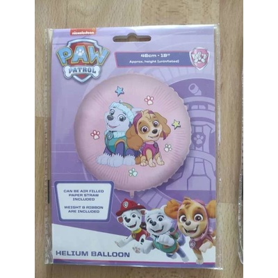 GRABO fóliový balónek ČÍSLICE Tlapková Patrola 4 66cm,26 nafukovací