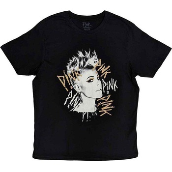 Pink Риза Ladies Boyfriend Unisex Black M (PINKTS07MB02)