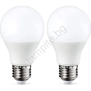  К-кт 2бр. , led крушки e27/9w/230v 2700k (p5306)