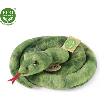 Rappa Плюшена Змия, зелена, 90 см. , серия Еко приятели (230125)