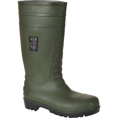 Portwest steelite total safety wellington s5 fw95 / Предпазни ботуши s5 - зелени 48 (fw95gnr48)