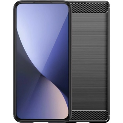 Gigapack Redmi A5 4G GIGAPACK Силиконов протектор за телефон, удароустойчив, карбонов модел, ЧЕРЕН GP-169309 (GP-169309)