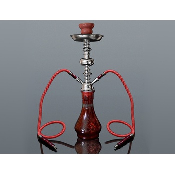 SHISHA 2 červená s kufríkom 48 cm