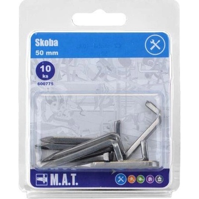 skoba 50mm lesk (10ks)