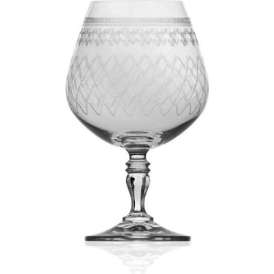 Bohemia Crystal sklenice na brandy a koňak Victoria 6 x 380 ml