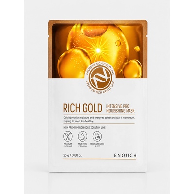 Enough Подхранваща йонна маска със златно 25гр. Enough Rich Gold Intensive Pro Nourishing Mask