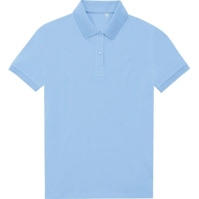 B&C Polokošile B&C My Eco Polo 65/35 women krátký rukáv dámská COT-01W465zn000 Modrá lotosová