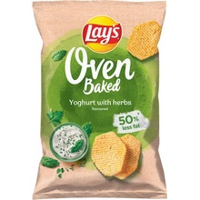 Lays Oven Baked zemiakové lupienky jogurt a bylinky