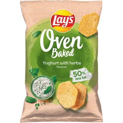 Lays Oven Baked zemiakové lupienky jogurt a bylinky