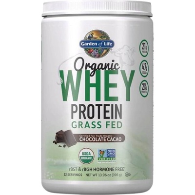 Garden of Life Organic Whey Protein | Grass Fed [378 грама] Шоколад