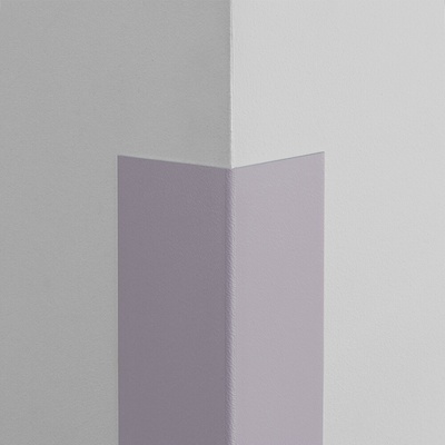 VMBal Plastová ochrana rohu LUX - LEVANDULE - 65 x 65 mm x 1 m - samolepící