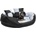 vidaXL 85x70x20 cm grey/black 171208