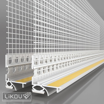 Lišta okenní začišťovací 2D 9 mm LS2- FLEX 09/ 2600/ VERTEX (balení 78 m)