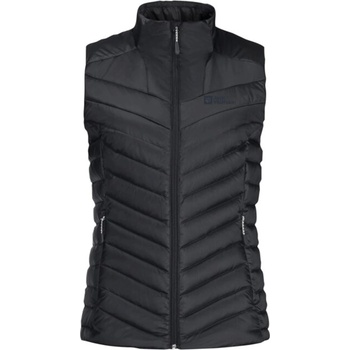 Jack Wolfskin Елек Jack Wolfskin Women's Passamani Quilted Water-Resistant Gilet - Black