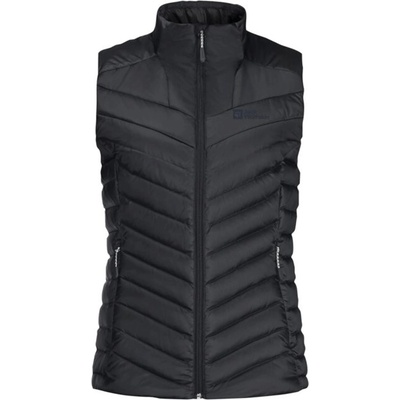 Jack Wolfskin Елек Jack Wolfskin Women's Passamani Quilted Water-Resistant Gilet - Black