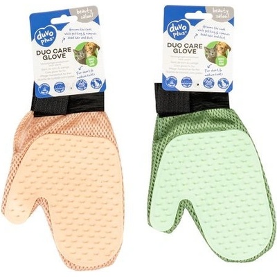 Duvo+ Rukavice na vyčesávání srsti 21 x 15,5 x1,5 cm mix barev