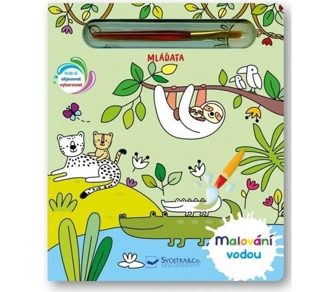 Malování vodou Mláďata