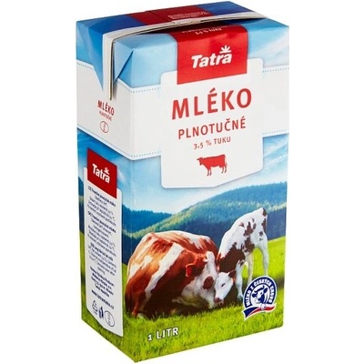 Tatra Plnotučné mléko 3,5% 1 l – Sleviste.cz