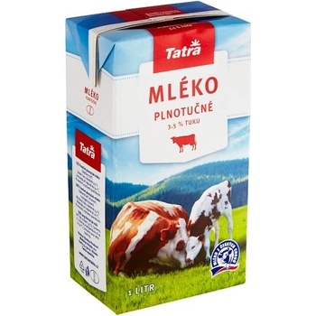 Tatra Plnotučné mléko 3,5% 1 l