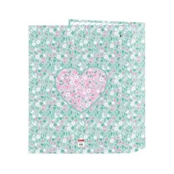 Safta Папка с пръстени Safta Cuore Мента A4 27 x 33 x 6 cm