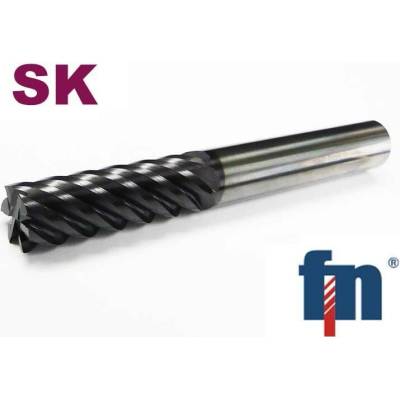 SK dokončovací fréza pr. 14,0 x 45,0 mm 6bř. 30° AlTiN se dvěmi břity do středu , typ H S131602L.140 AlTiN