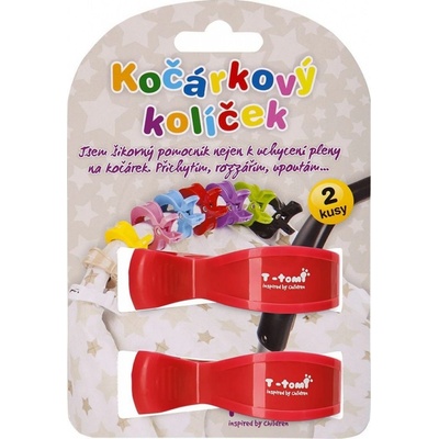 T-tomi kolíček 2 ks Červený