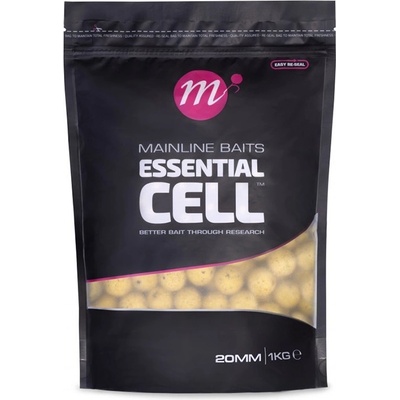 Mainline Shelf Life Boilies Essential Cell 1kg 20mm