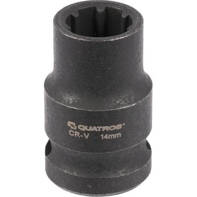 QUATROS Klíč - nástrčná hlavice 1/2" 14 mm, 7hranná, na brzdy AUDI – Hledejceny.cz