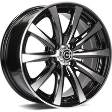 Carbonado Raven 6x14 4x100 ET35 black front polished