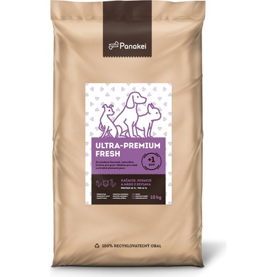 Panakei Slovakia Adult XS-M Kačka Hus Diviak Za studena lisované 10 kg