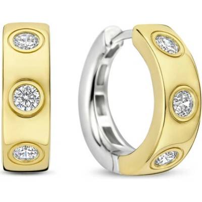 TI SENTO strieborné náušnice so zirkónmi 78046ZY