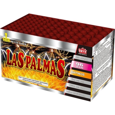 Tarra pyrotechnik Ohňostroj LAS PALMAS 96 ran multikalibr