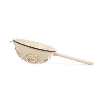 Orion Smaltovaný cedník Brown, 22 cm