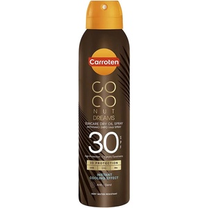 Carroten Dry Oil SPF 30 sunscreen 150ml - Golden (White)