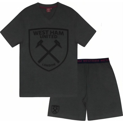 West Ham United FC pyžamo tmavosivé