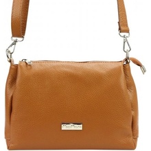 MiaMore kožená kabelka 01-002 Dollaro camel