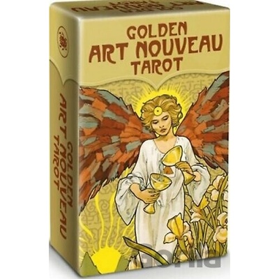 Golden Art Nouveau Tarot Mini Giulia of Massaglia
