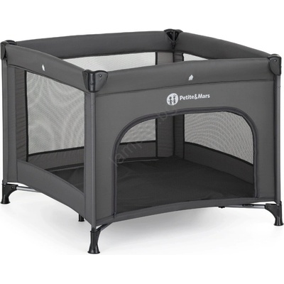 Petite&Mars - Преносим детски манеж NOOK Urban Антрацит (AG1034)