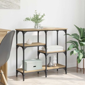 vidaXL Конзолна маса Дъб 80 x 29 x 75 см Инженерна дървесина (882212)