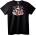 NOONEBRAND Тениска Аниме Кралица - L, Black